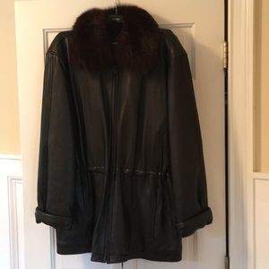 Women’s leather jacket